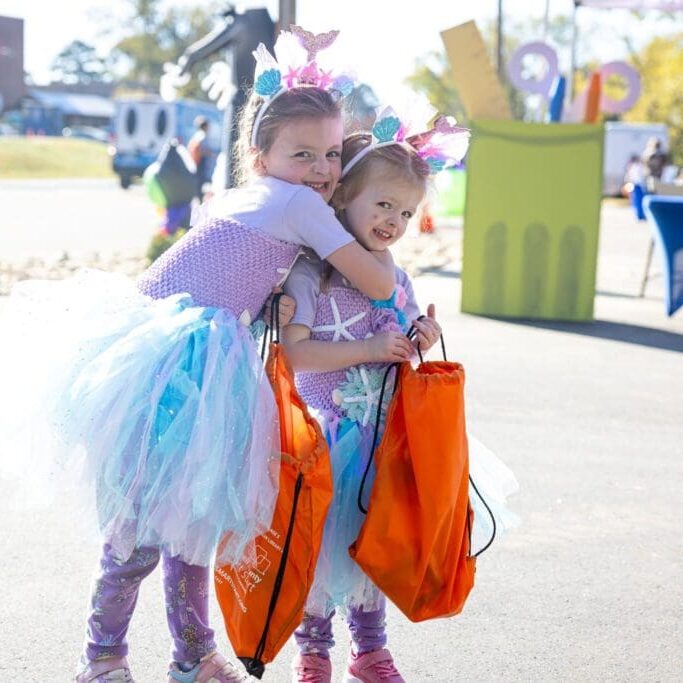 Two Kids Hugging each other
